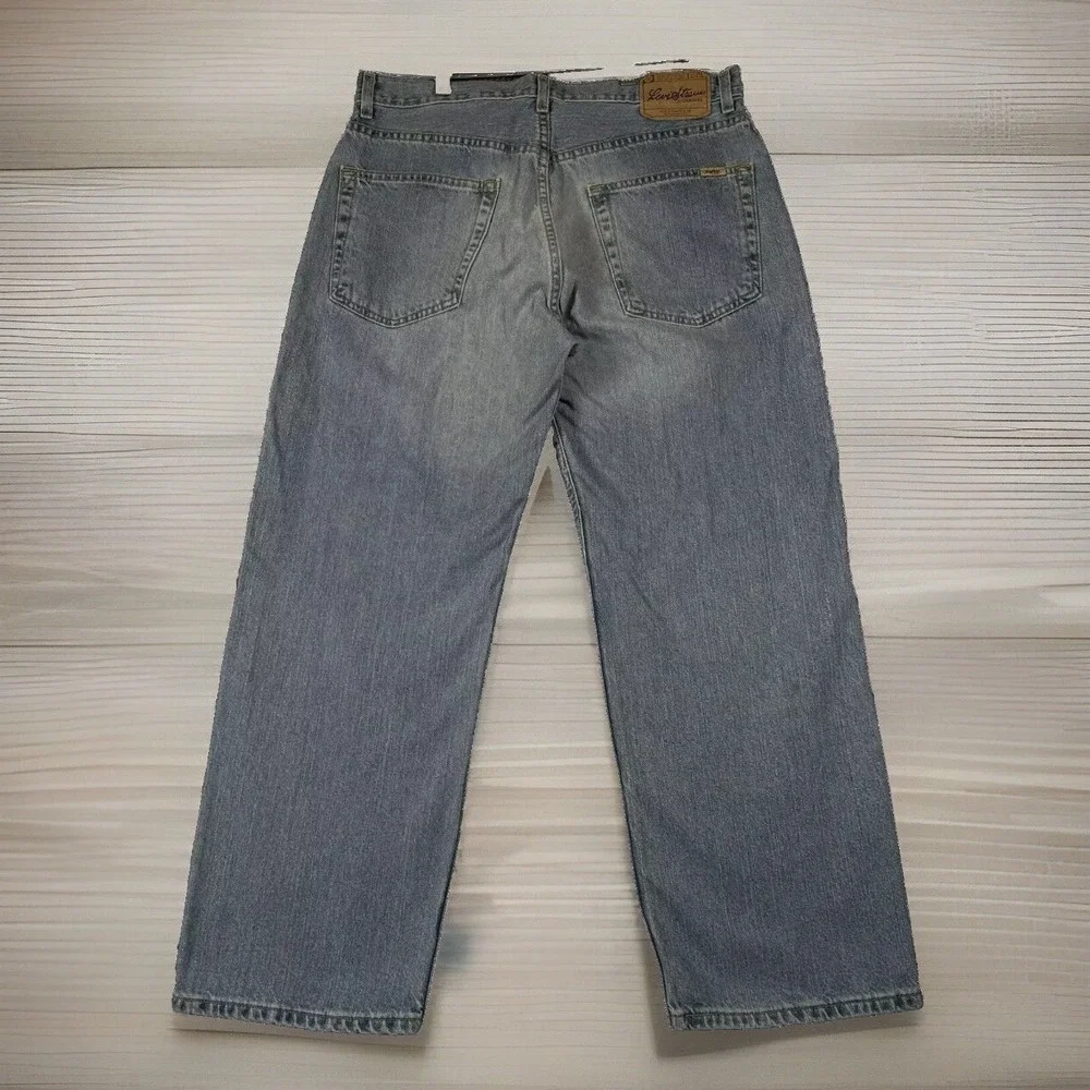 Vintage Signature Levi Strauss Loose Fit Denim Jeans Men 34x30 Skater Streetwear